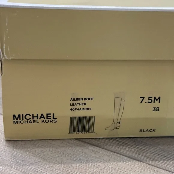 Michael Kors Black Over the Knee Boots - Picture 3 of 9